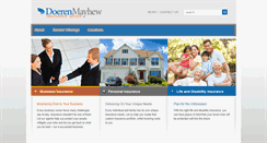 Desktop Screenshot of doereninsurance.com
